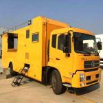 King Run Mobile Kitchen Truck For Outdoor Engineering Project Camping Dining