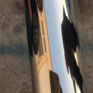 China 600 grit polished ASTM A554 201 Stainless Steel Welded Pipe decorative pipe factory