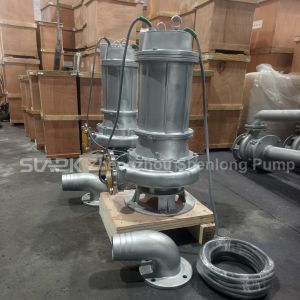 WQP stainless steel submersible sewage pump efficiently solves drainage problems