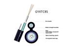 Reinforced Custom Fiber Optic Cable Buried Double Sheath Optical Cable GYFTA53 4