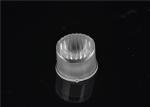 Water Resistant PMMA LED Lens 20*60 Degree Round Shaped For Wash Wall Lamp