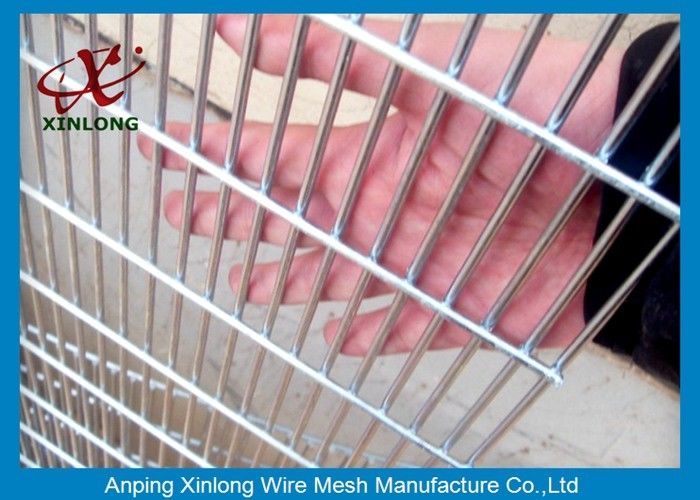 358 Anti Climb High Security Protection Galvanized Fence Dark Green Mesh Fence