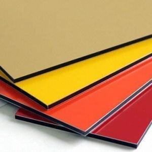 China Solid color finish Aluminum composite panel up to 6000mm length factory