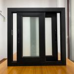 Surface Mounted Aluminum Glass Windows 4mm - 12mm Single Glazed Aluminum Windows