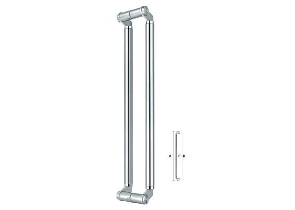 Antique Brushed Steel Door Handles Easy To Install Stable Quality Excellent