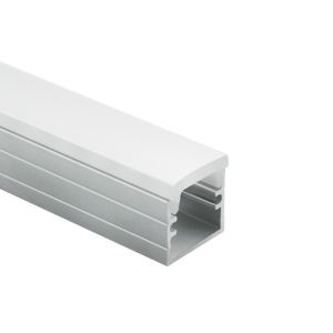 China 1212 3m Corner Aluminium Profile Aluminium Led Light Channel With Diffuser PC Cover on sale