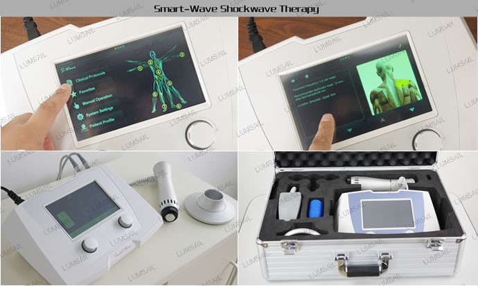 22 Hz Acoustic Wave Shockwave Therapy Equipment For Pain Relief / Improve Blood Circulation