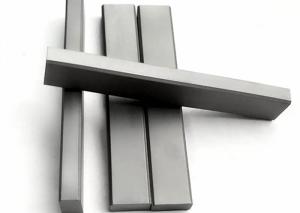China Impact Resistant Tungsten Carbide Wear Parts / Flat Bar For Sand Making Crusher factory