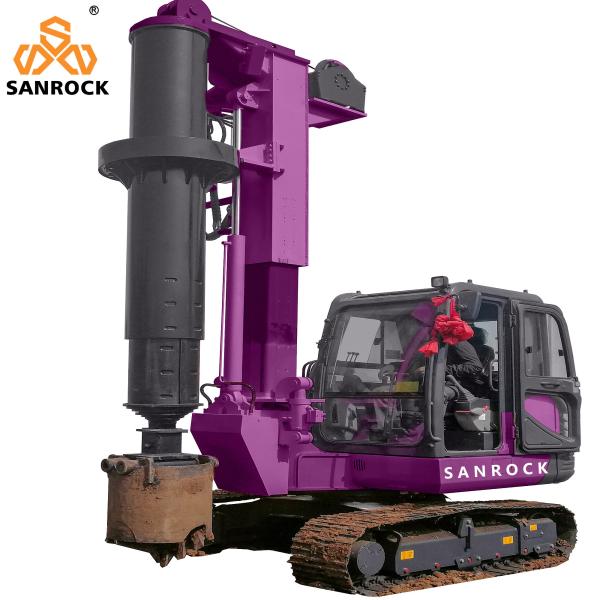 Small Rotary Drilling Rig Equipment Hydraulic Borehole Pile Machine Rotary