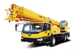 China Load Sensing Hydraulic Mobile Crane With Retractable Boom 25 Ton factory