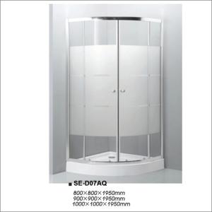 China Aluminium Frame Bathroom Shower Enclosures Free Standing CE Certification factory