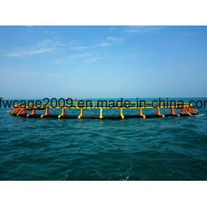 HDPE Circular Fish Cage 13m-50m Diameter with 200mm-400mm Floating Pipe