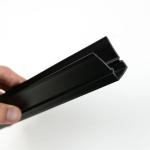 Non Stick Flexible PVC Profile Reusable Interior Door Sweep For Noise