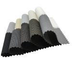 0.75mm Flat Fold Roman Shades Sunscreen Blind Fabric 36x36 For Living Room