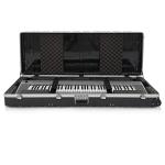 Waterproof Hard ABS 88 Key Keyboard Case With Wheels