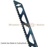 Carbide Saw Blade for Cutting Bricks Size:455mmx51x32T,Reciprocating