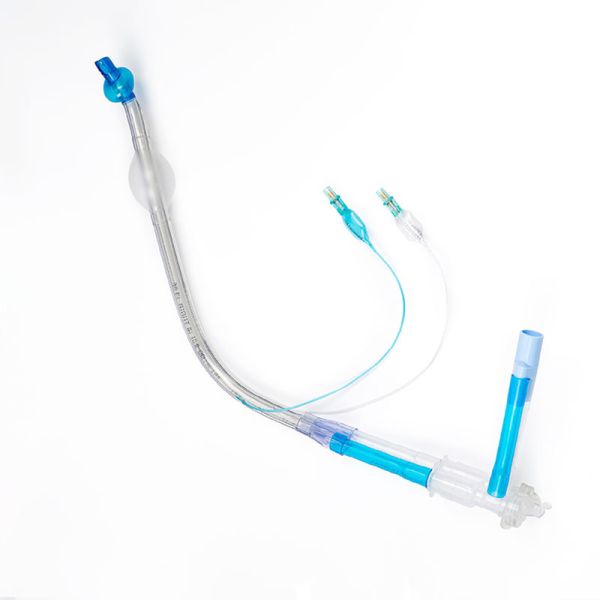 Surgical Double Lumen Endotracheal Tube Medical PVC Individually Packaged ICO CE