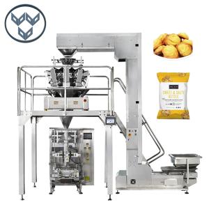 China Cookies Chips Pillow Bag Food Packing Machine Nitrogen Filling Multi Head on sale