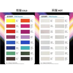 Bulk Injection EVA Thermochromic Masterbatch High Temperature Color Change