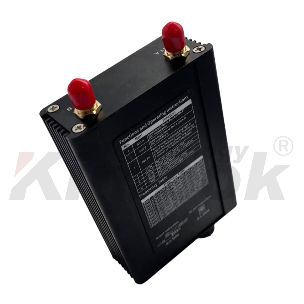 7.2G VRX BOX FPV Video Receiver with 64 Channels and 6.1-7.2GHz Frequency Band