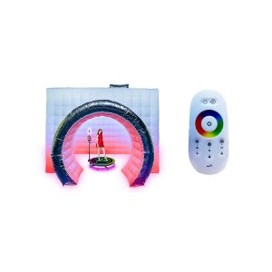 Inflatable Photo Booth Enclosure Danda Camera Shape For Wedding