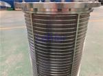 Fine Chemical Filtration Wedge Wire Filter Elements Automatic Self Cleaning