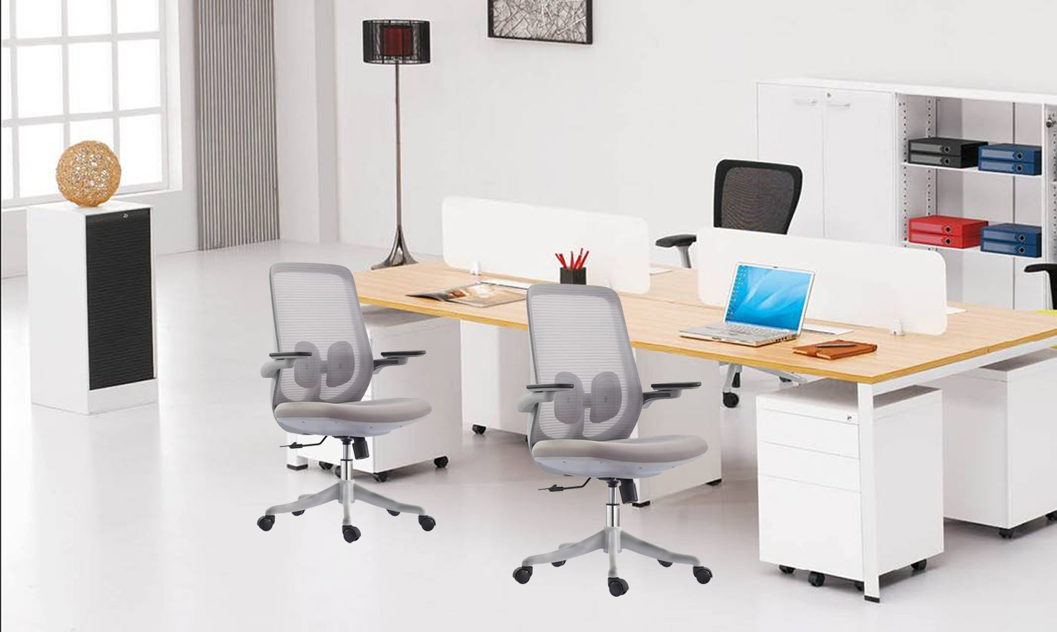 Backrest Adjustable 2D Ergonomic Luxury Office Chair for Boss Cadeira de escritorio