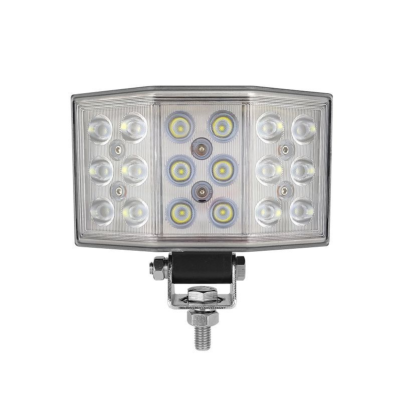 240 Degrees Wide Angle Forklift Light 54W Auxiliary Headlights LED Work Light