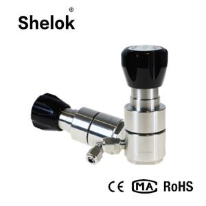 China Needle pneumatic gas pressure regulator valve air oxygen nitrogen pressure reducing valve co2 factory