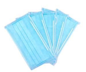 China Ear Hanging Disposable Safety Mask Three Layer Light Weight Good Skin Tolerance factory