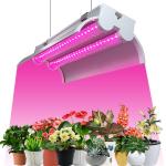 Double Row T8 LED Grow Light Fixture 36W Linkable Grow Light Strips For Indoor