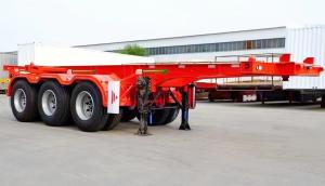 China 30t-50t Load Capacity Skeleton 45FT Container Truck Trailer with Jost Kingpin factory