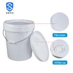 Reusable 2.0mm 20 Litre Paint Bucket With Lids BPA Free