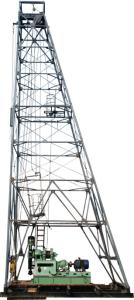 China Hydraulic Drill Rig Parts Drillig Tower 18m 320KN For Geological Exploration factory
