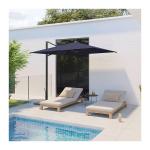 AJUNION 10ft Aluminum Luxury Patio Umbrella Auto Tilt Waterproof Parasol for