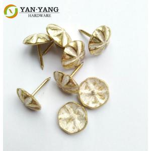 China Decorative Metal Sofa Nails umbrella flower nail for furniture factory