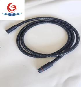 China Black Engine Heater Cable 2.0m Low Temperature Resistance 16A Corrugated Hose Line factory