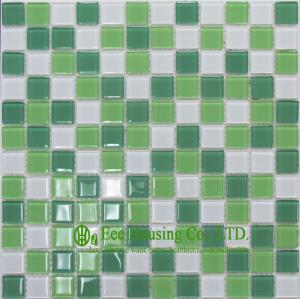 China Alkali-proof Glass Crystal Mosaic Tile For home decoration,China Glass mosaic tile Factory factory