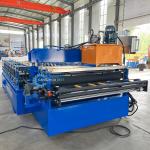 Auto Change Size PU Liner Steel Profile Roof Sheet Roll Forming Machine For 0.3