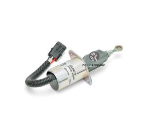China 12V Fuel Shut Off Solenoid 3935649 for 5.9L 8.3L 6BT 6CT Cummins Engine Parts factory