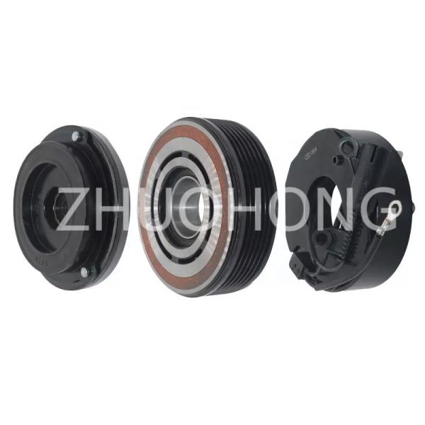 Auto AC Compressor Pulley Clutch Kit 6PK 110MM 12V For BMW Europe X5 2007-2010