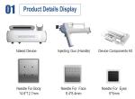 Mesotherapy Needle Free vanadium-titanium Mesotherapy Gun Injector Skin Care