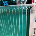 Acoustic PVB Laminated Glass 14.76mm Tempered Laminated Glass