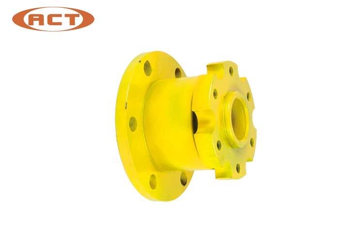 Yellow Excavator Spare Parts Fan Seat For Komat Su PC200-3/5 143*114*40 6136-61-3610