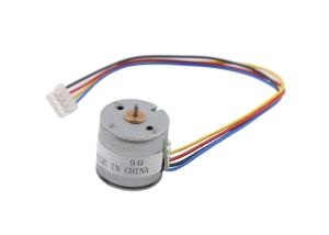China Bipolar Drive 20mm Permanent Magnet Stepper Motor 24V With Metal Gears RoHS factory