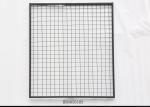Heavy Duty Welded Pallet Rack Back Guard With Square Tube Framed 1125mm Wide