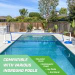 Inflatable Swimming Volleyball Pool Court Net by AJUNION for Waterpark Pool