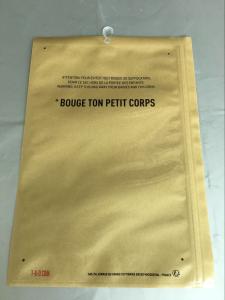 China Matte Adhesive Seal Plastic Bags With Hook , Underwear Socks Pvc Plastic Bag factory