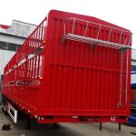 3/4 Axles 40ft Side Wall Heavy Duty Semi Trailers / Low Bed Semi Trailer Truck