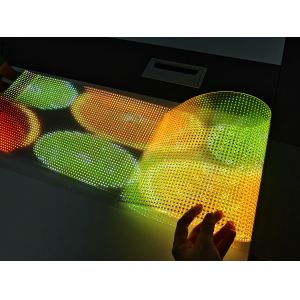 P4 Customized Transparent LED Screen Energy Saving Digital Indoor Advertising Display Media Wall Solution